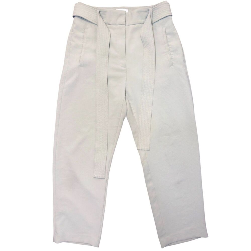 Aritzia Wilfred Light Green Jallade Trouser Size: 8